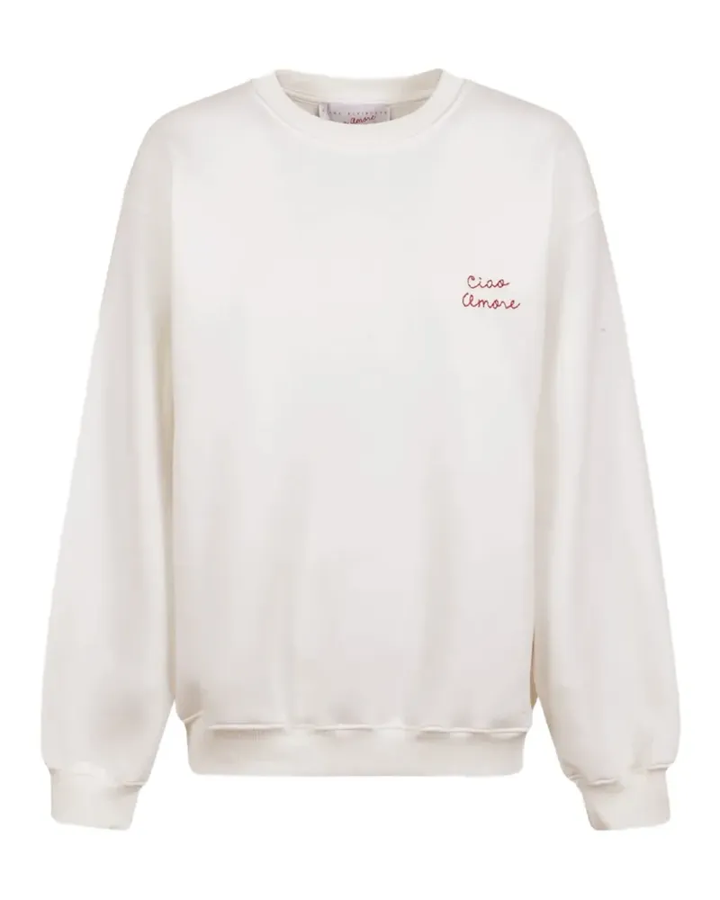 Giada Benincasa Ciao Amore Pullover - Weiß Weiß