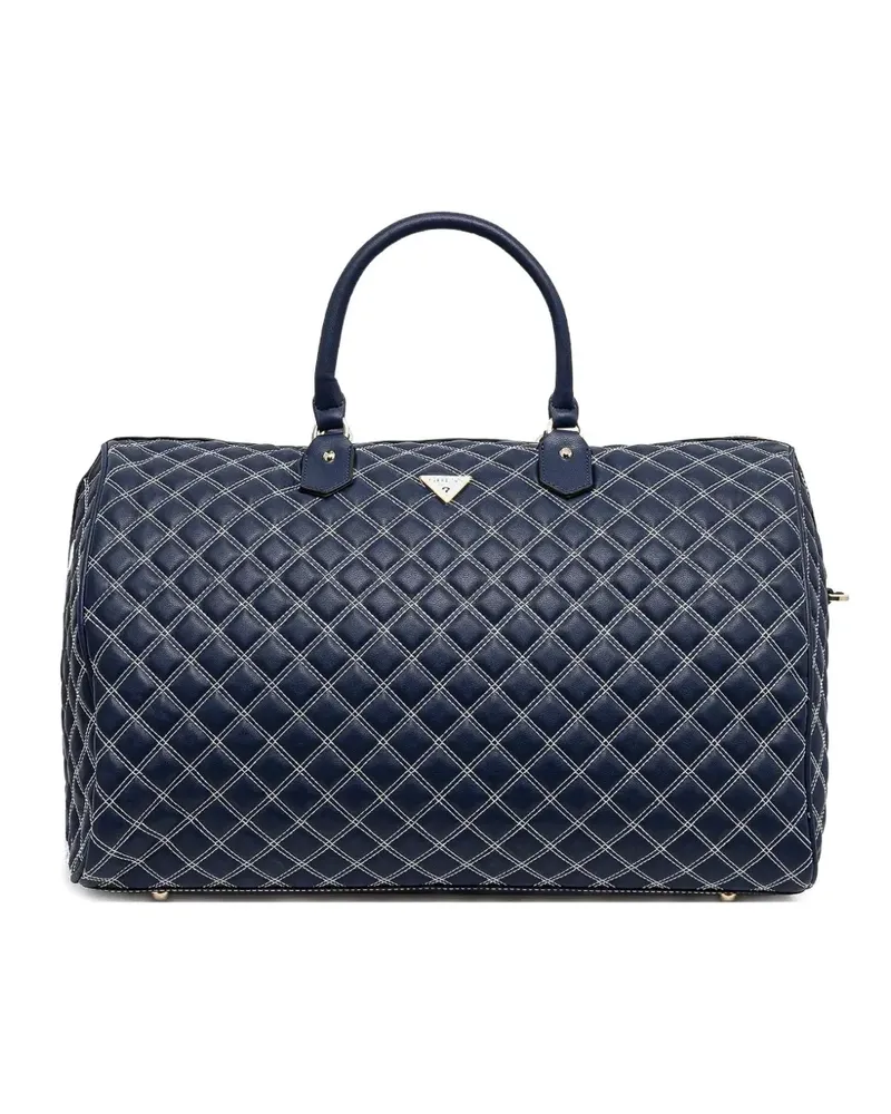 Guess Gesteppter Cruise Vibe Weekender - Blau Blau
