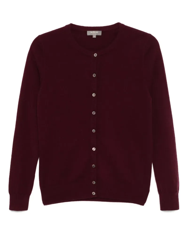 N.Peal Olivia Cardigan - Rot Rot