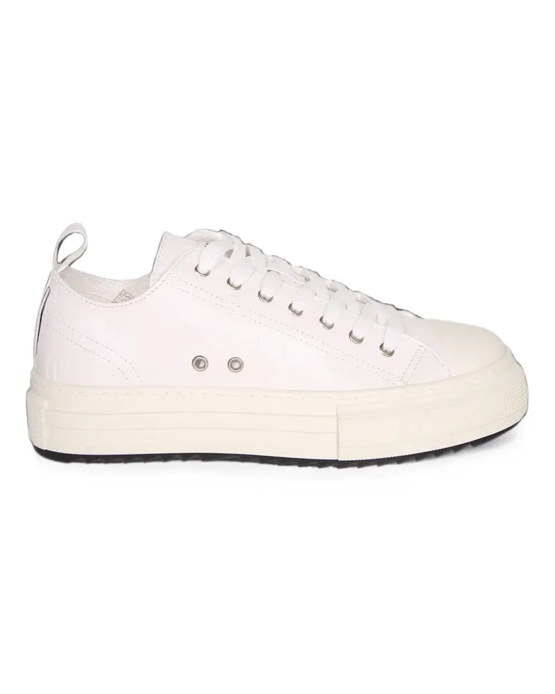 Dsquared2 Sneakers mit Plateausohle - Weiß Weiß