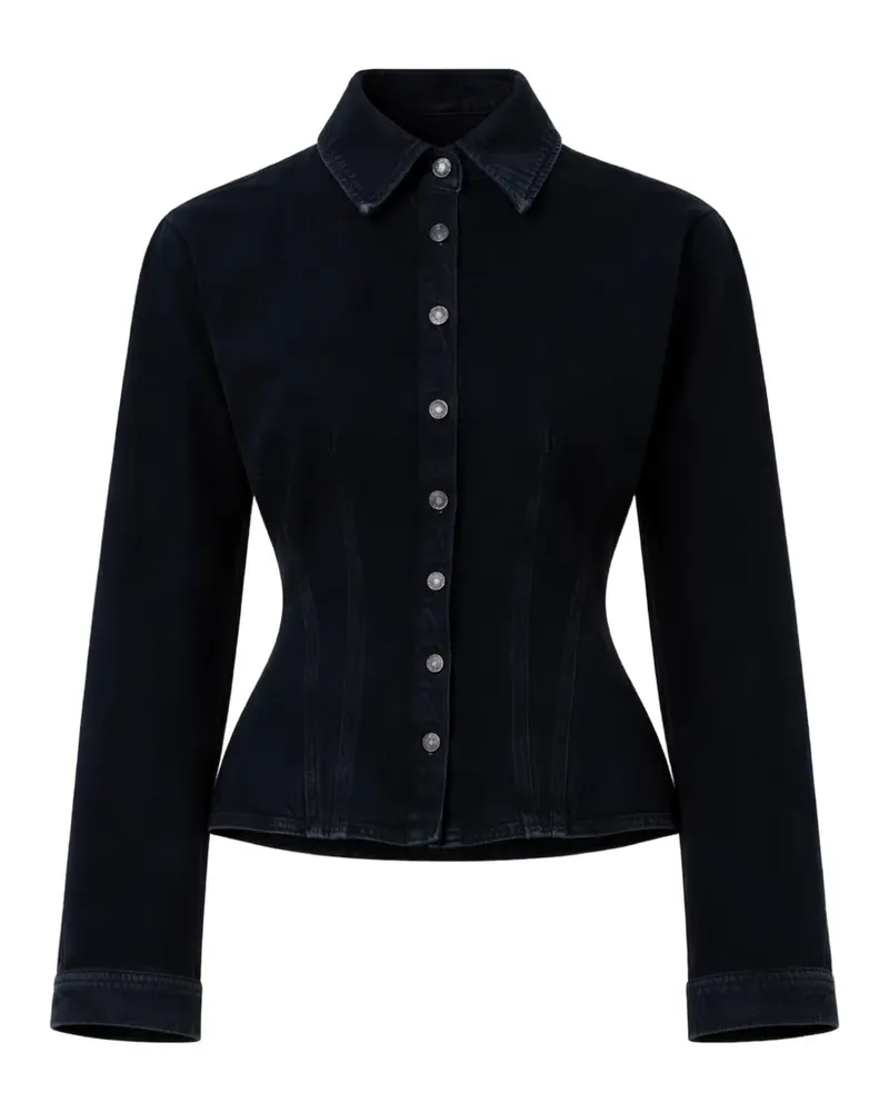 AGOLDE Jacke mit Knöpfen - Blau Blau