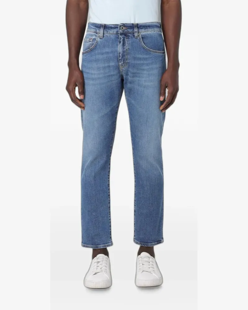 Fay faded-effect jeans - Blau Blau
