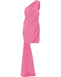 Moschino Asymmetrisches Abendkleid Rosa