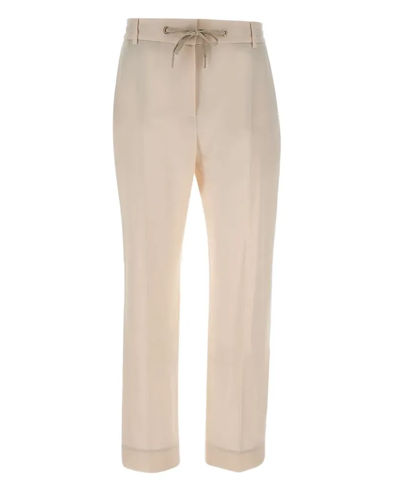 Eleventy Hose mit Kordelzug - Nude Nude