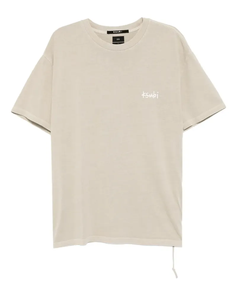 ksubi Allday Biggie SS T-Shirt - Nude Nude