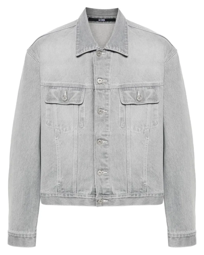 Jacquemus La veste de-Nîmes Jacke - Grau Grau