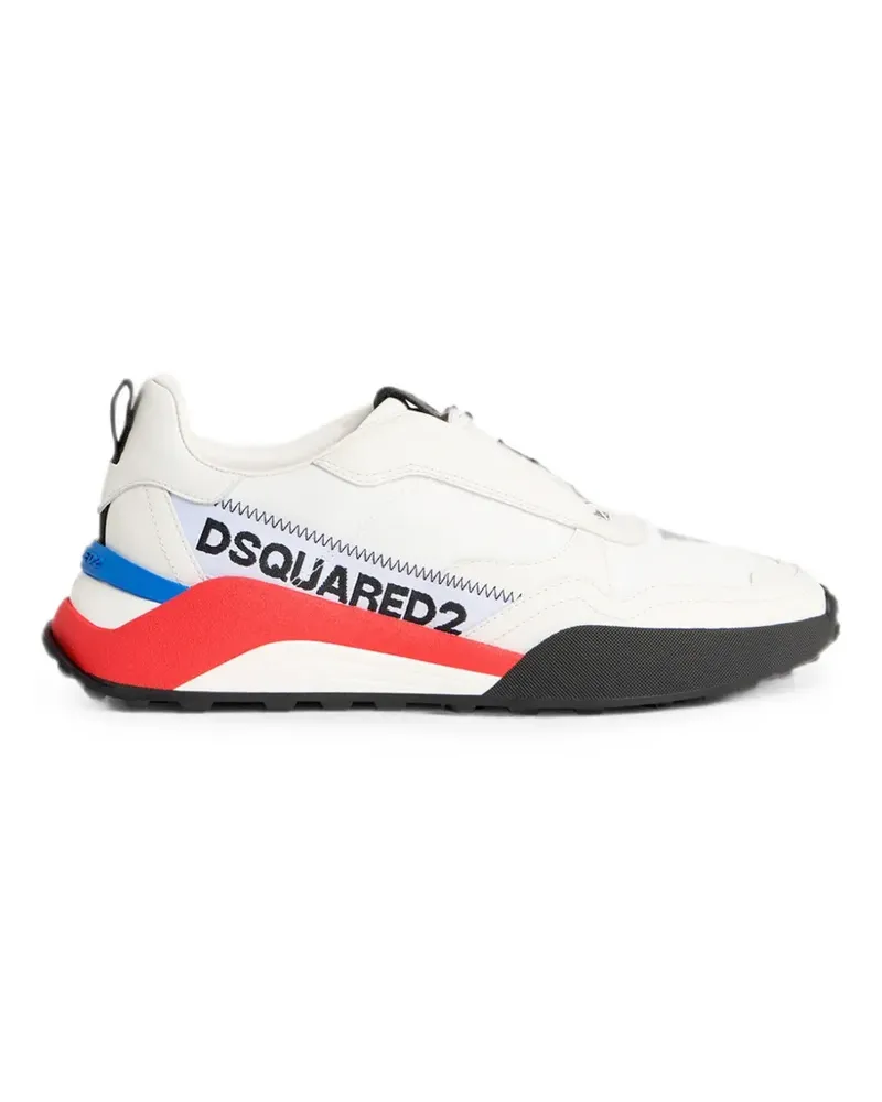 Dsquared2 D2 Flow Sneakers - Weiß Weiß