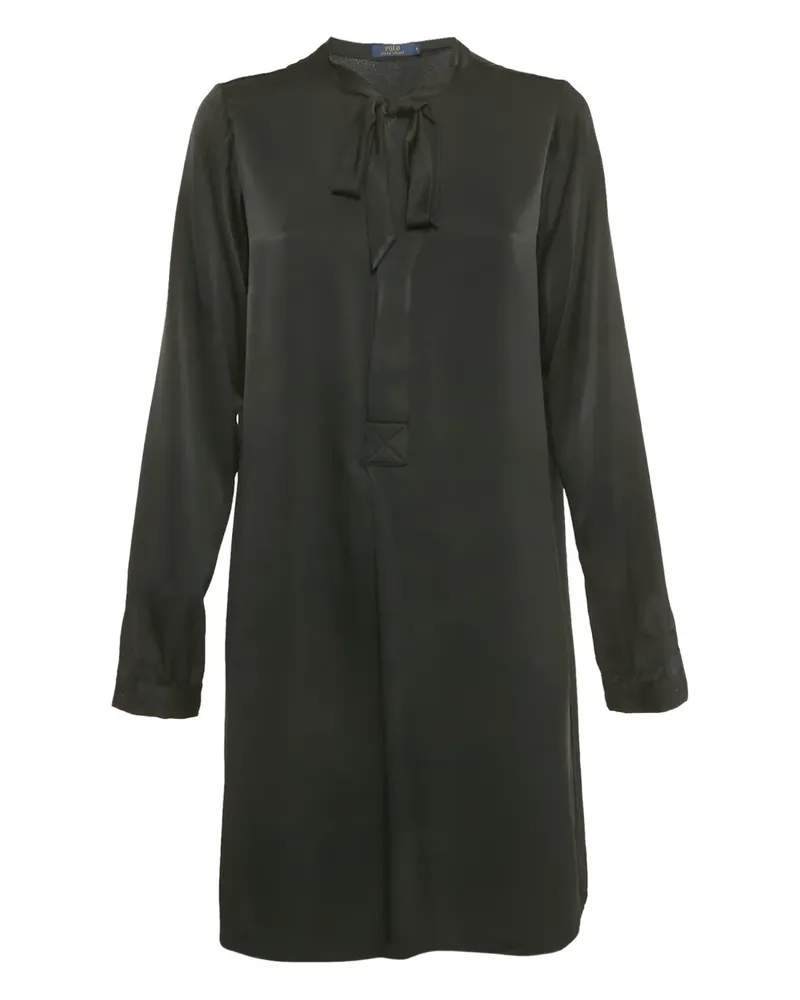 Ralph Lauren Tie Black Minikleid - Schwarz Schwarz