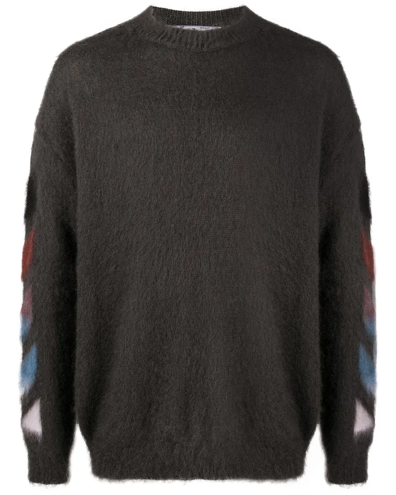 OFF-WHITE Pullover mit rundem Ausschnitt - Grau Grau