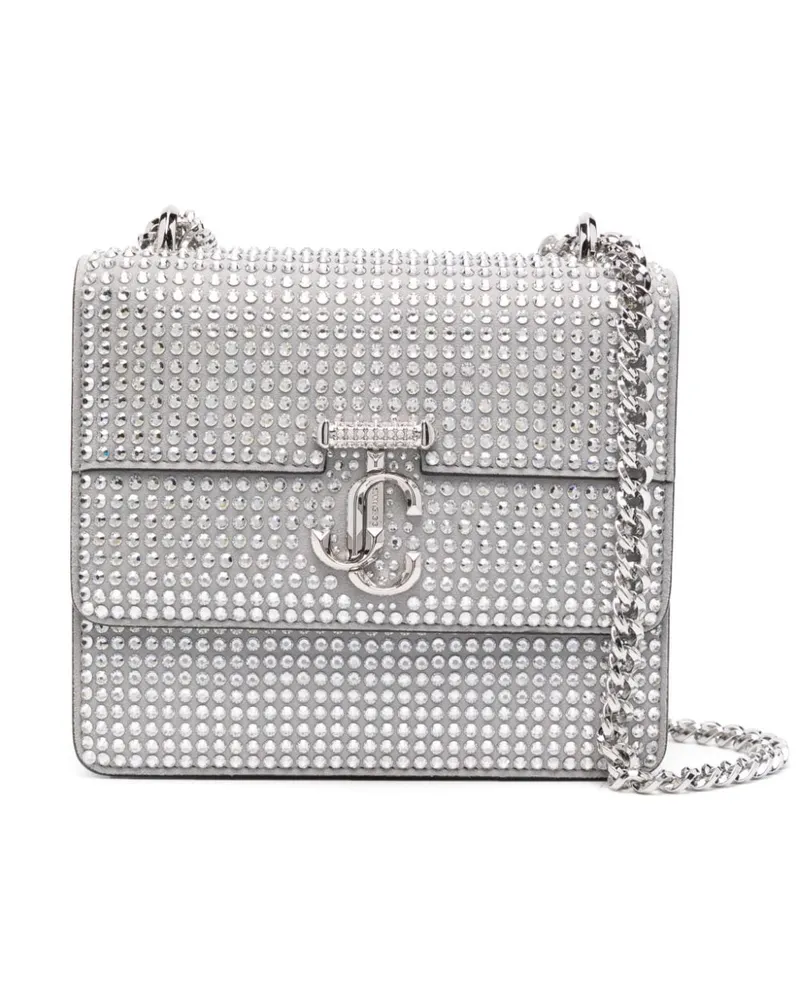Jimmy Choo Varenne Schultertasche - Silber Silber