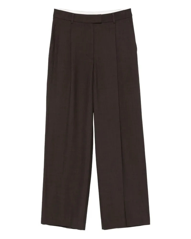 LOW CLASSIC Hose mit Falten - Braun Braun