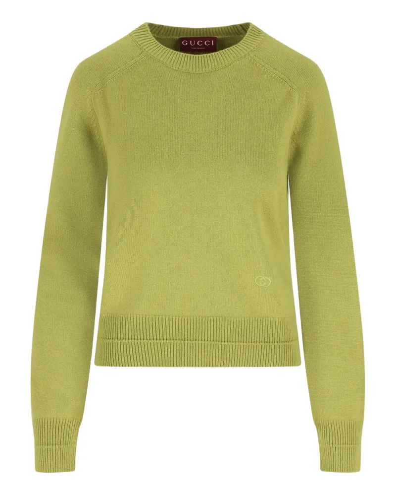 Gucci embroidery sweater - Grün Grün