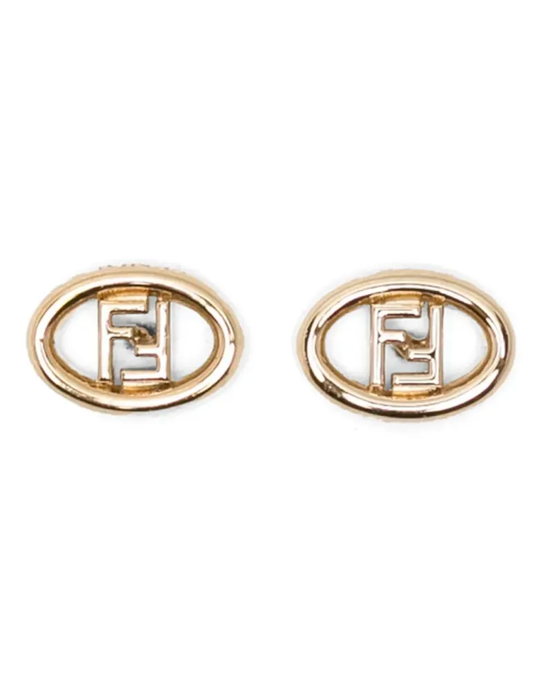 Fendi Ohrstecker mit O'Lock - Gold Gold