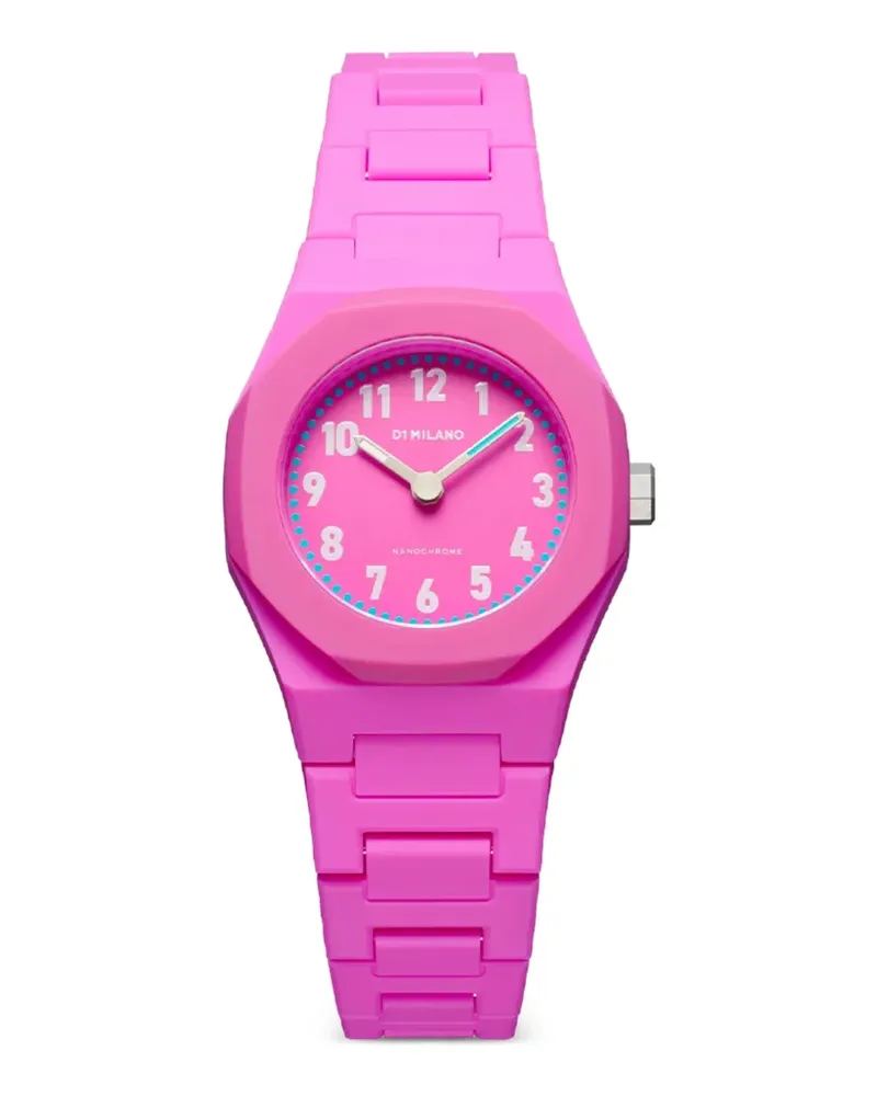 D1 Milano Flamingo polycarbon 32mm watch - Rosa Rosa