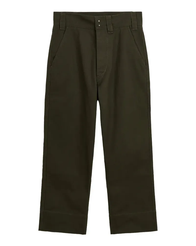 Margaret Howell Hose mit weitem Bein - Grün Grün