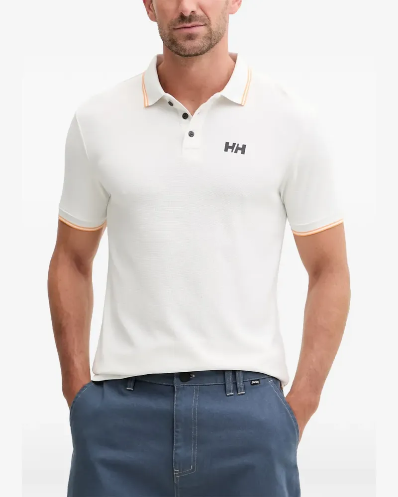 Helly Hansen Piqué-Poloshirt mit Logo-Print - Nude Nude