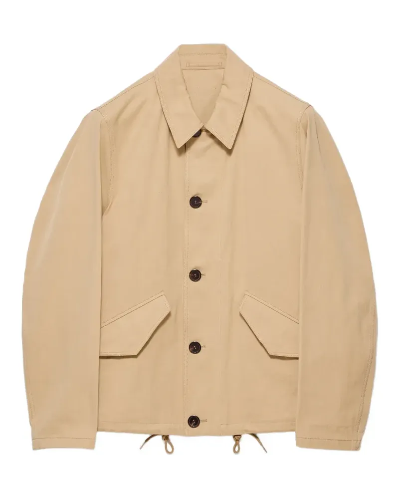 Prada Jacke aus Baumwolle - Nude Nude