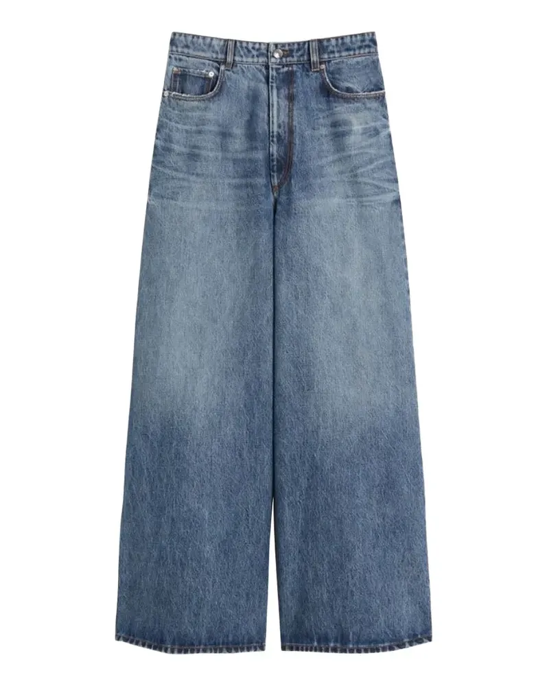 SPORTMAX Dangri Five-Pocket-Jeans im Oversized-Look - Blau Blau