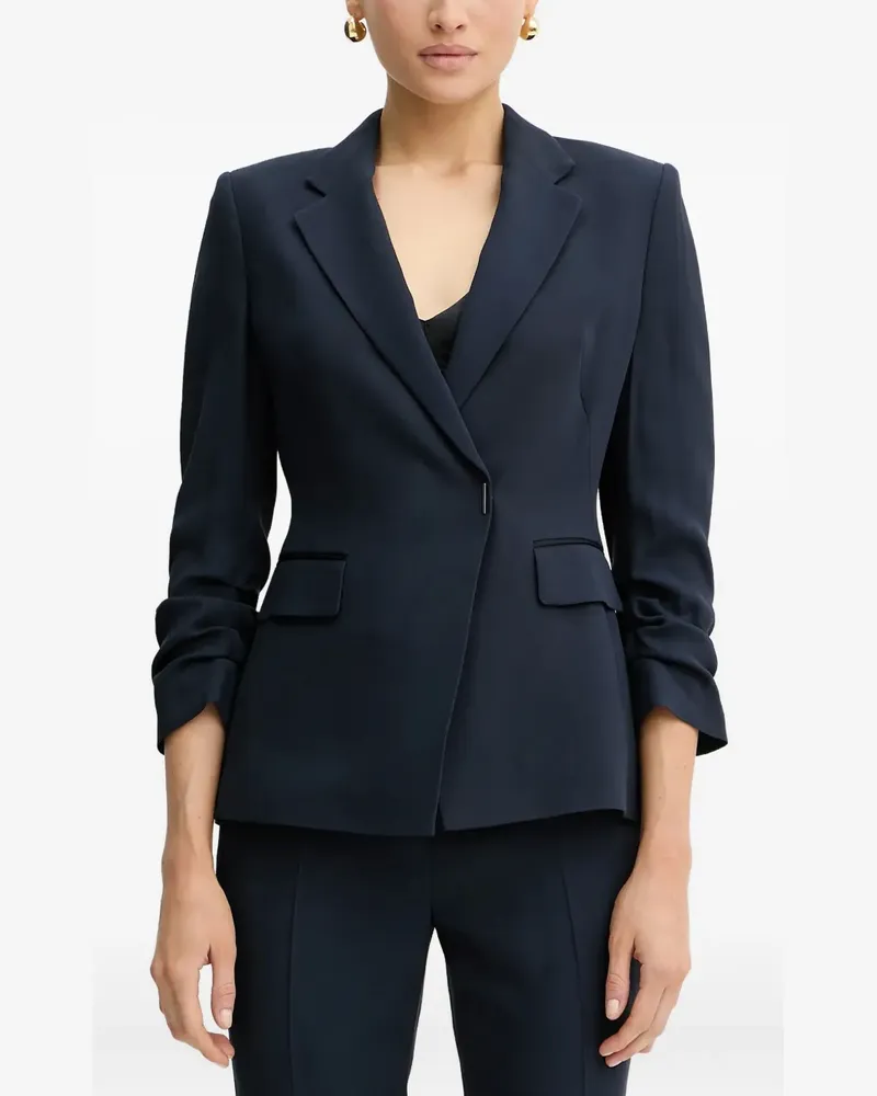 HUGO BOSS Blazer mit schmal zulaufenden Ärmeln - Blau Blau