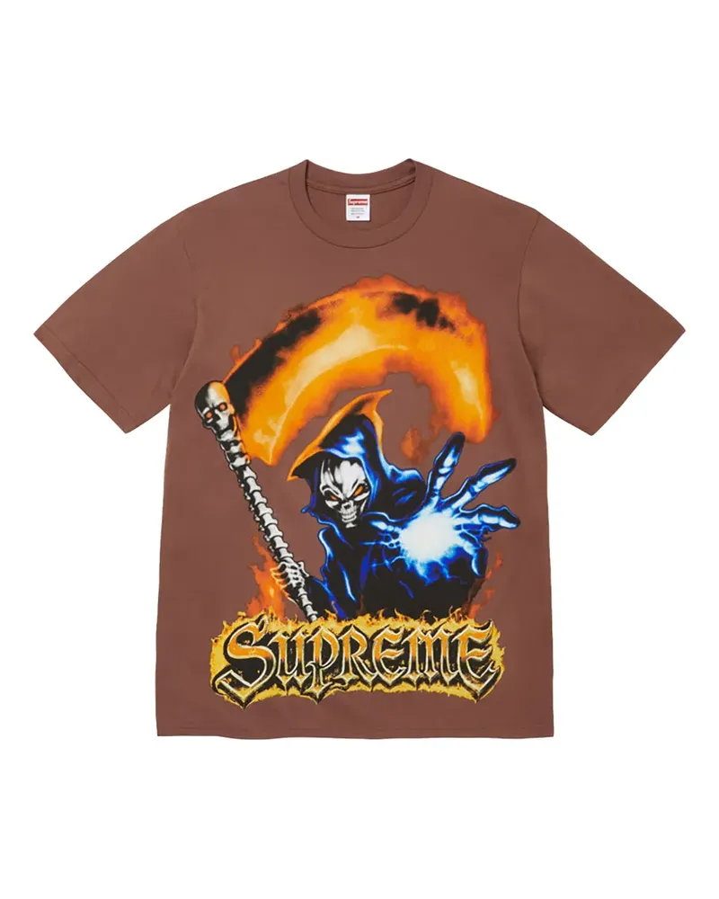 Supreme Being Grim Reaper t-shirt - Braun Braun