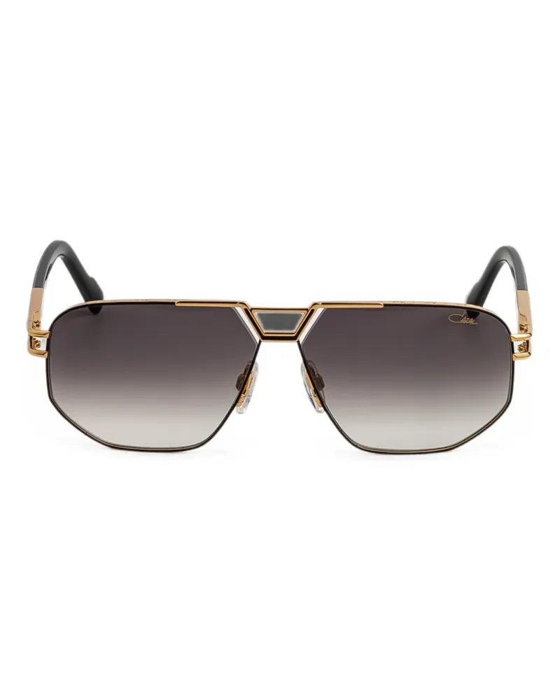 CAZAL Sonnenbrille mit geometrischem Gestell - Gold Gold