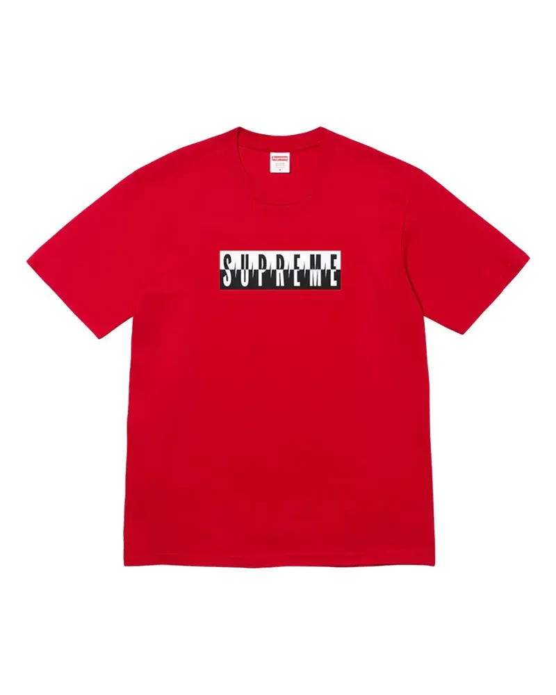 Supreme Being Split T-Shirt - Rot Rot