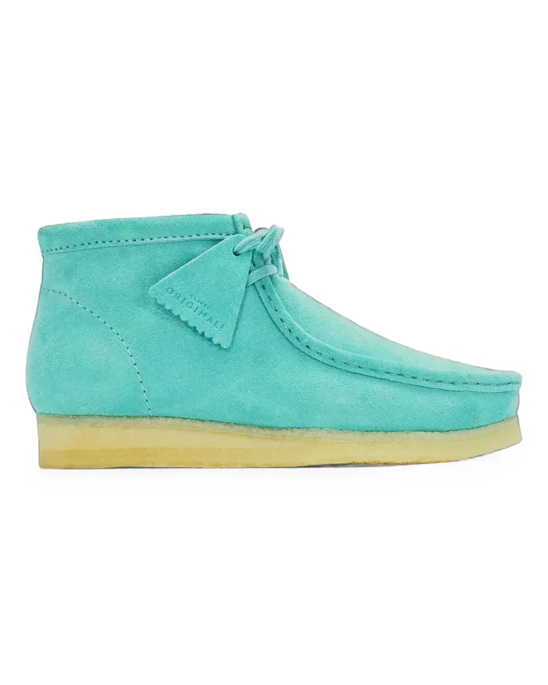 Clarks Wallabee Wildlederstiefel - Grün Grün