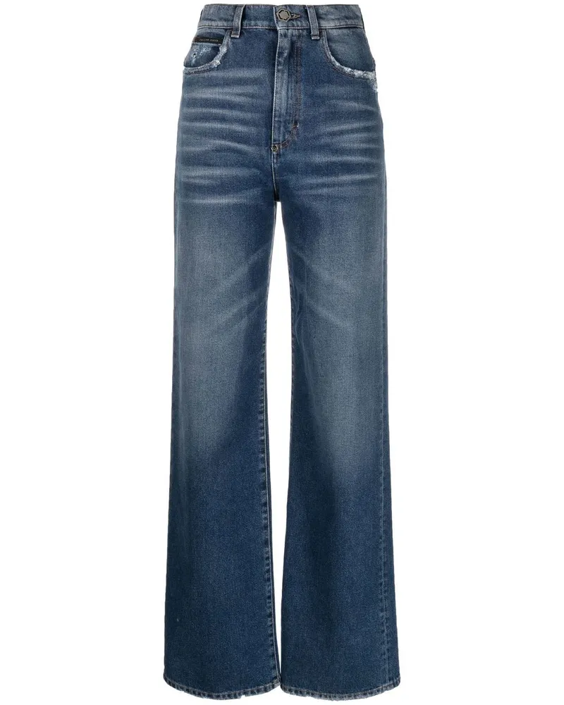 Philipp Plein Palace Jeans Blau