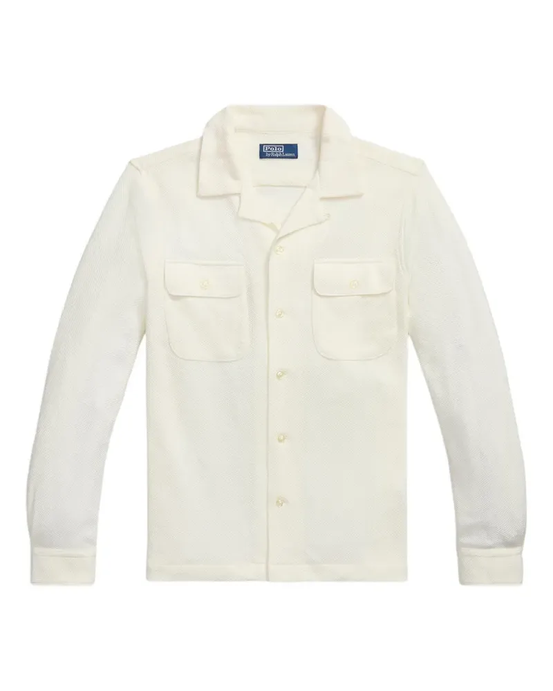 Ralph Lauren Hemd mit Wabenmuster - Nude Nude