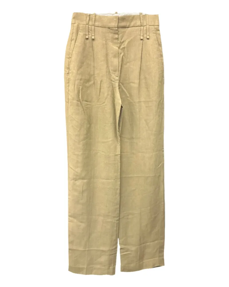 Brunello Cucinelli Hose mit hohem Bund - Nude Nude