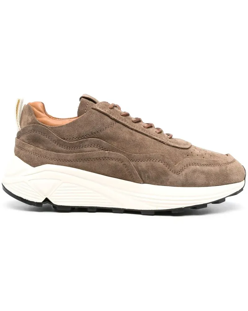 Buttero Sneakers aus Wildleder - Braun Braun