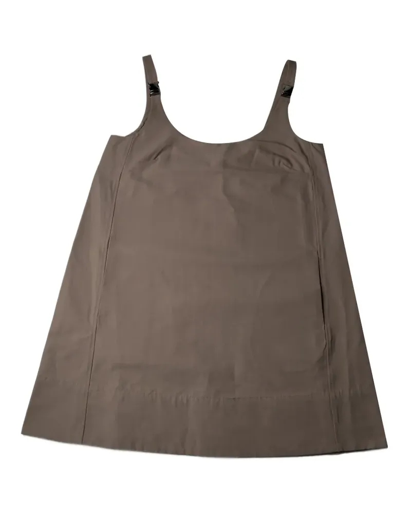 STAUD Glade round-neck mini dress - Nude Nude