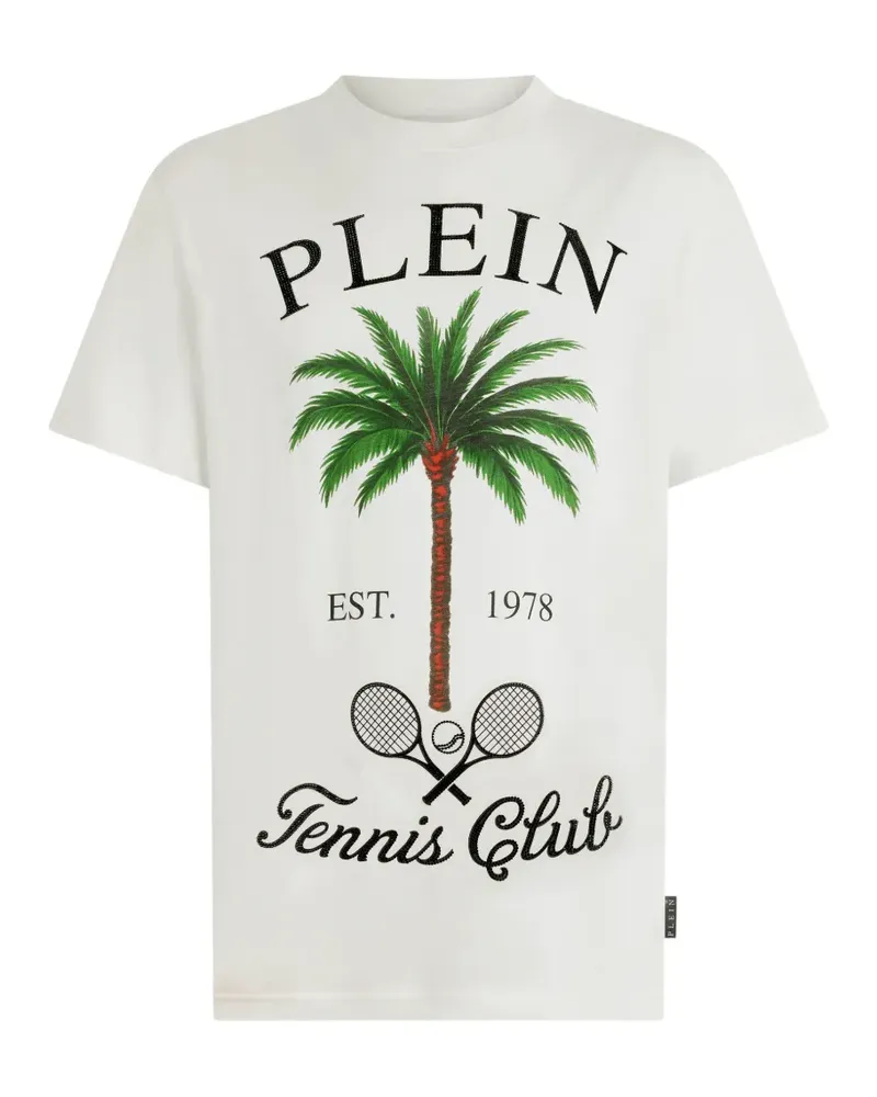 Philipp Plein T-Shirt mit Logo - Nude Nude