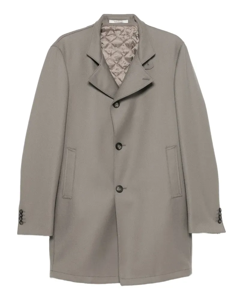 Tagliatore Gordon Mantel mit Stehkragen - Grau Grau