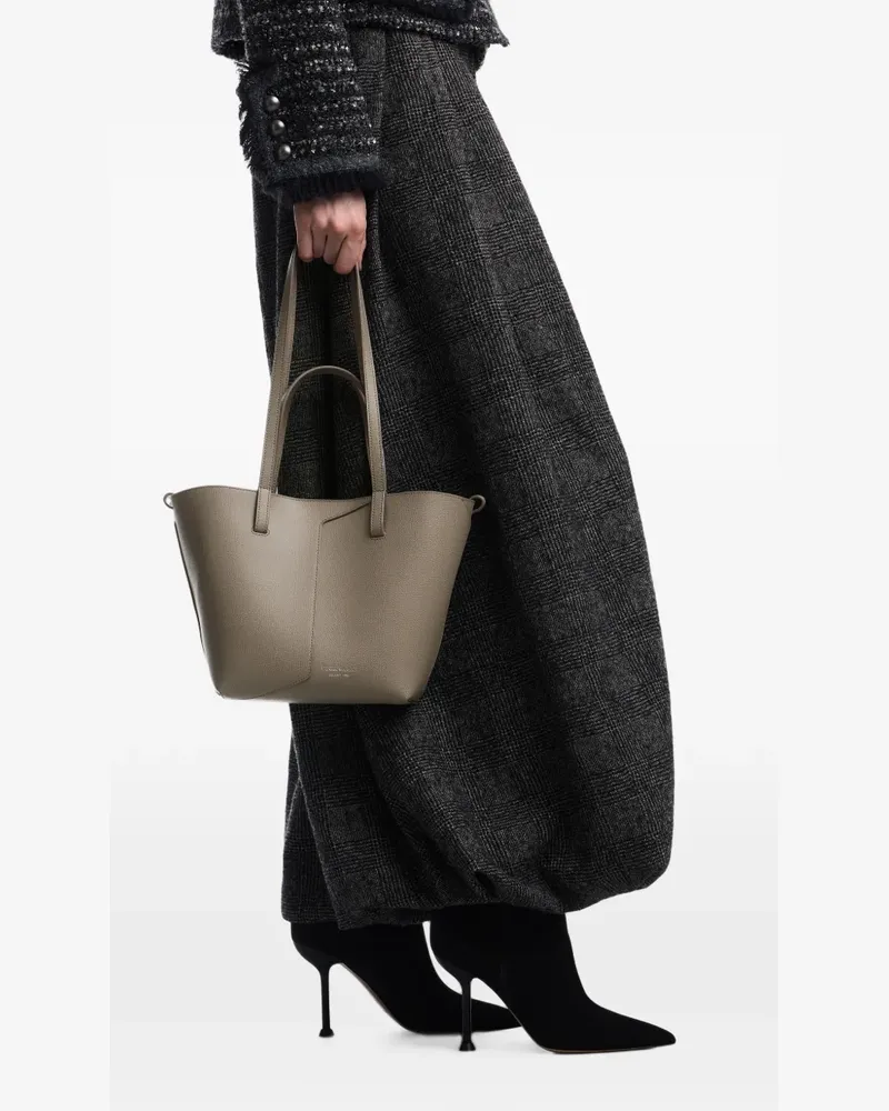 Emporio Armani Schultertasche mit Logo-Print - Nude Nude