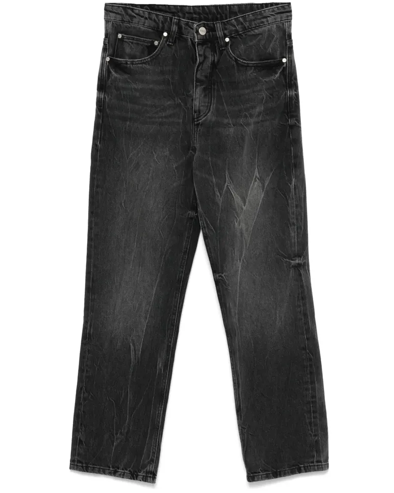 Han Kjøbenhavn Jeans mit geradem Bein - Schwarz Schwarz