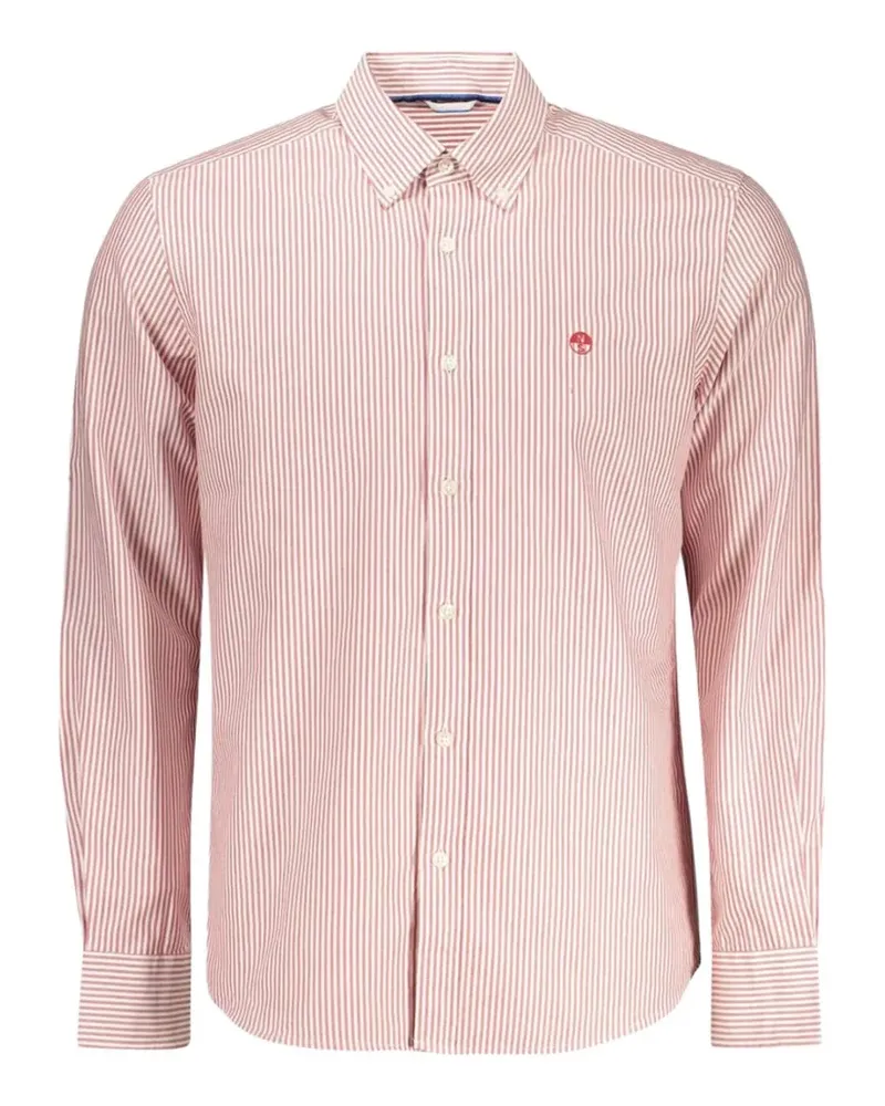 North Sails striped button-down shirt - Rosa Rosa