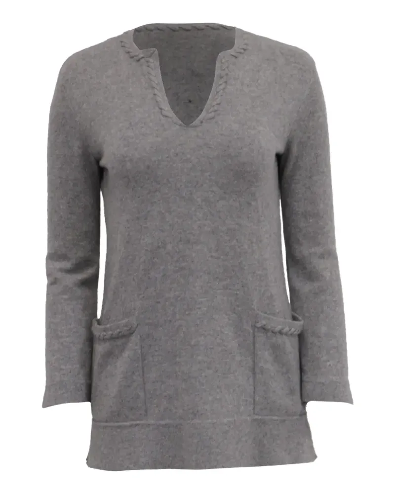 Tory Burch Sayre pocket sweater - Grau Grau