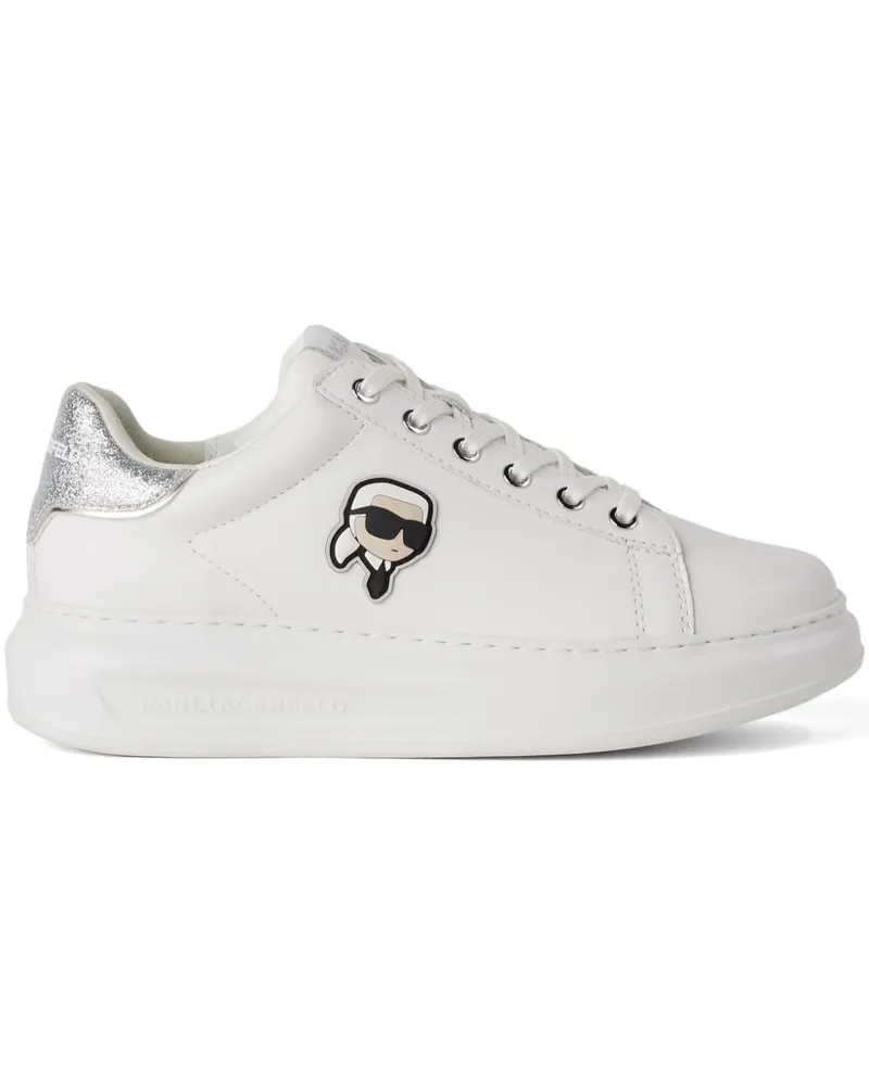 Karl Lagerfeld Ikon NFT Kapri Sneakers - Weiß Weiß
