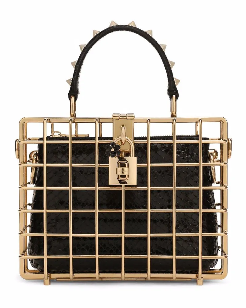 Dolce & Gabbana Dolce Box Handtasche - Gold Gold
