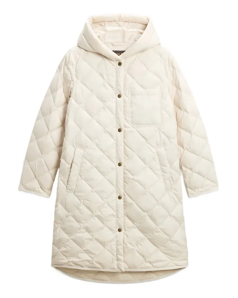 Woolrich quilted hooded parka - Nude Nude