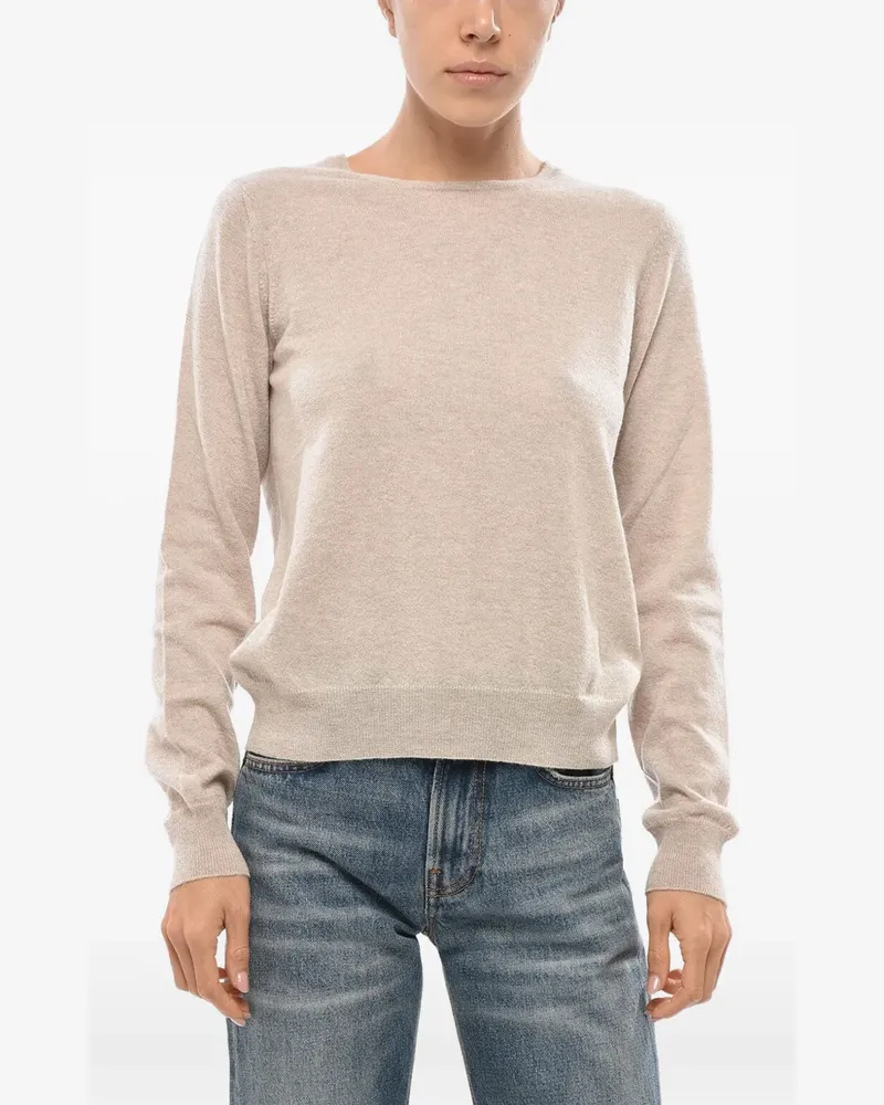 Malo Pullover mit Rundhalsausschnitt - Nude Nude