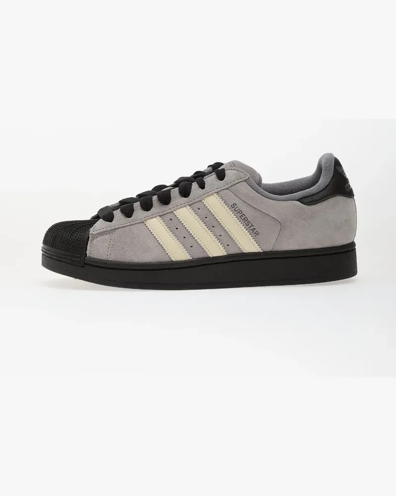 adidas Superstar II Sneakers mit Streifen - Grau Grau