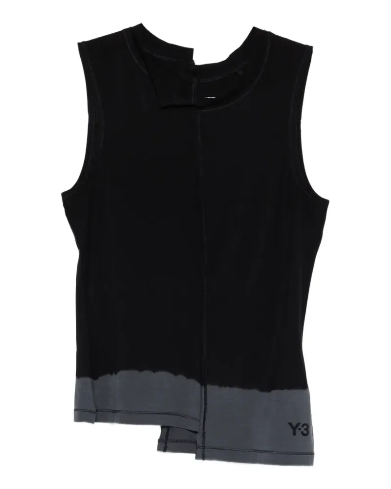 Y-3 Ärmeloses Oberteil - Schwarz Schwarz