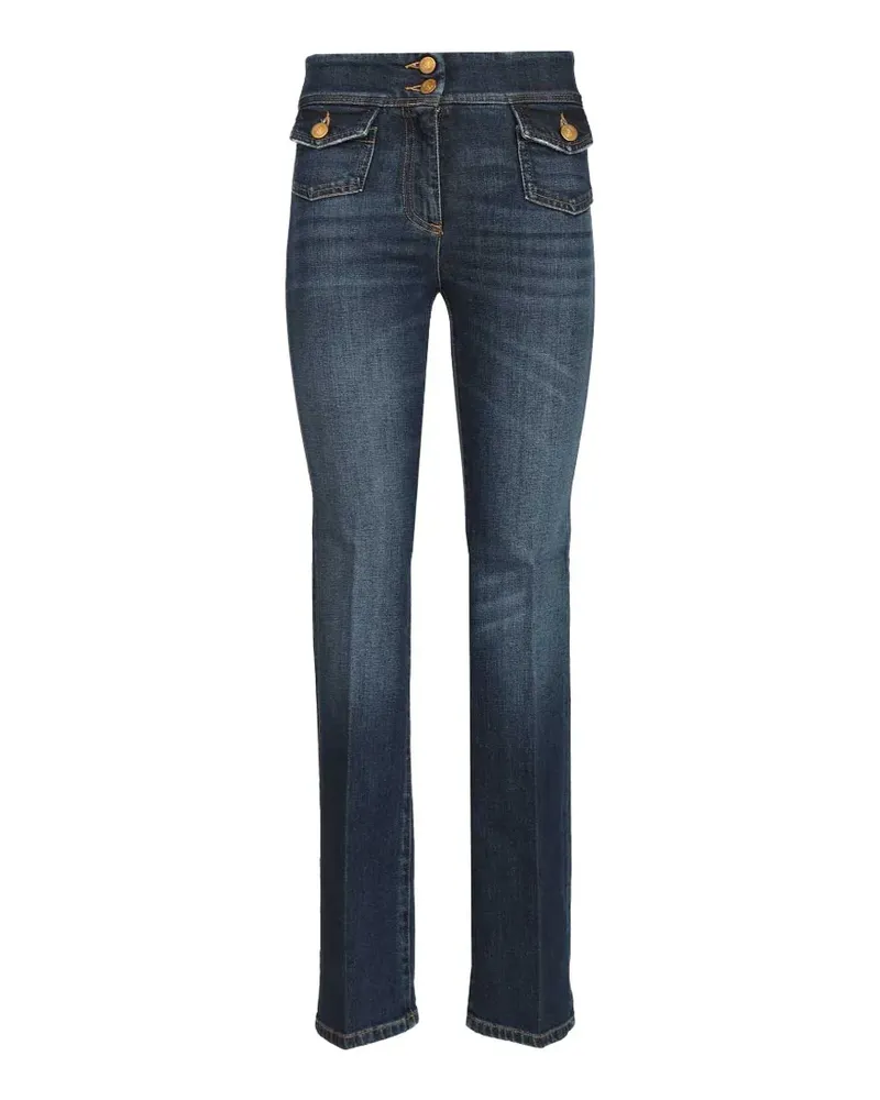 Seafarer button flap pocket denim jeans - Blau Blau