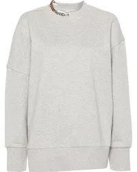 Stella McCartney Meliertes Sweatshirt Grau