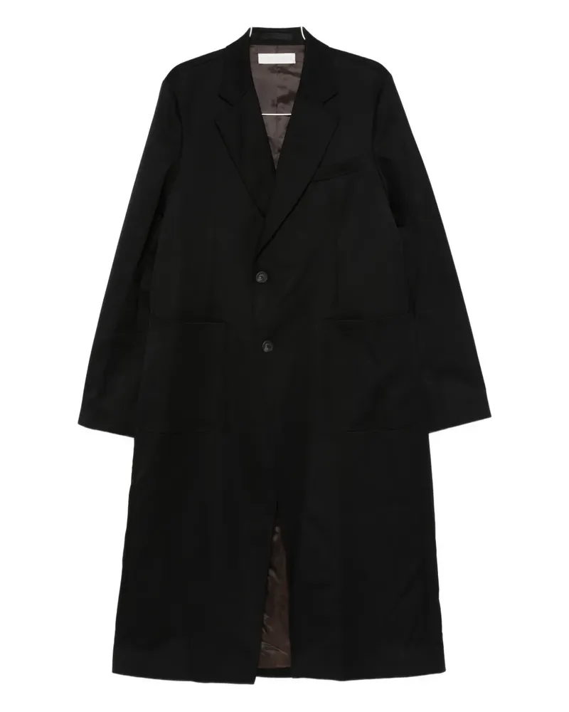 Our Legacy single-breasted coat - Schwarz Schwarz