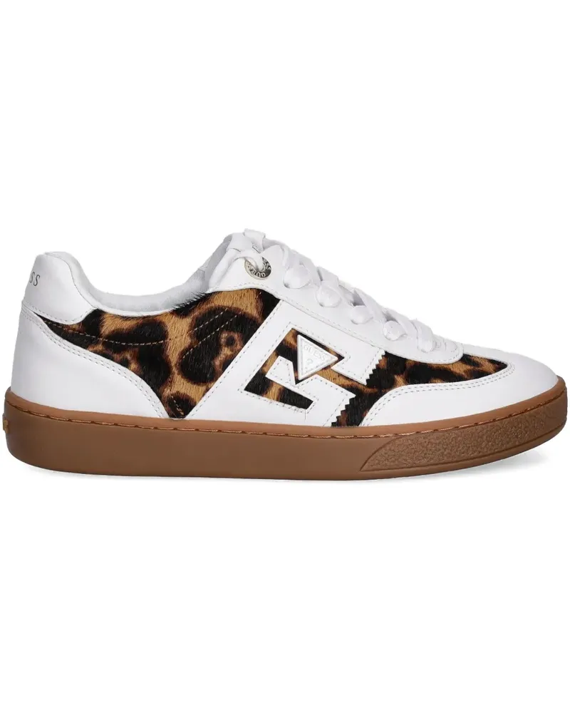 Guess Sneakers aus Leder - Weiß Weiß