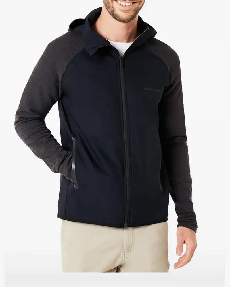 Oakley knit zip-up hoodie - Blau Blau