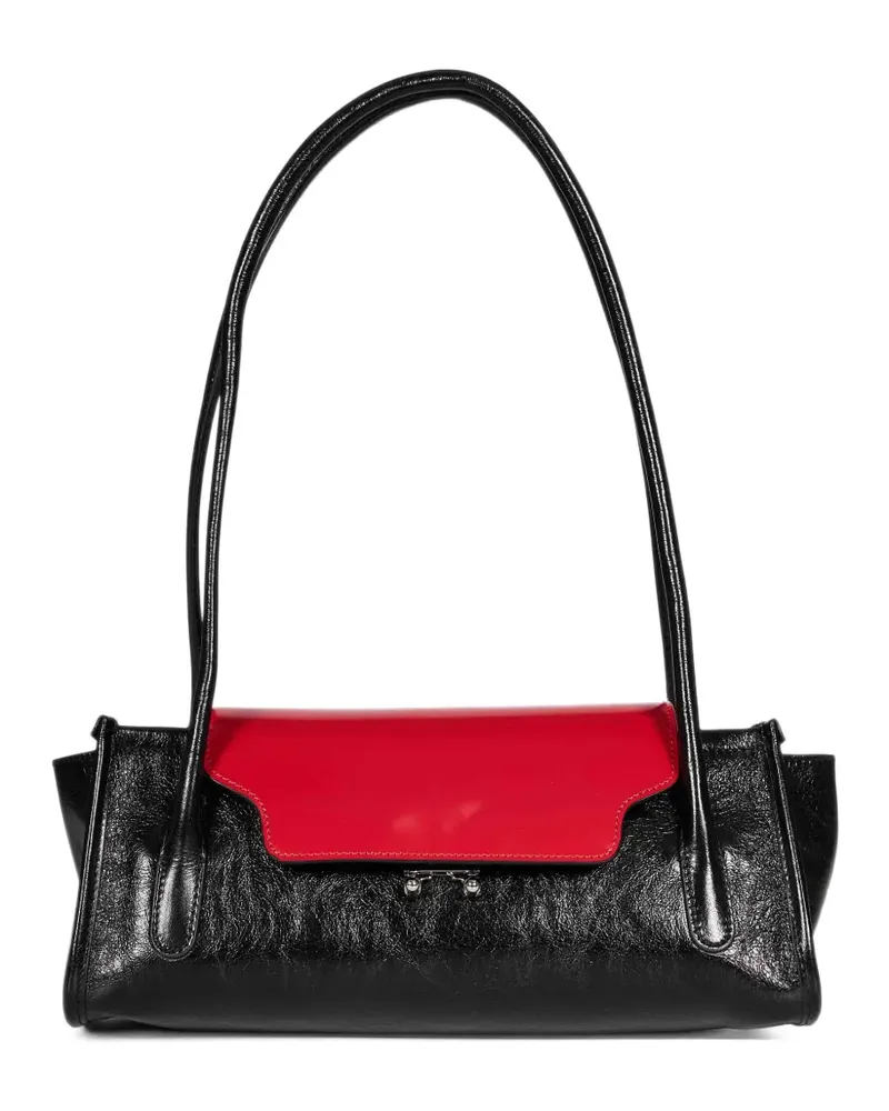 Marni Trunkette Schultertasche - Schwarz Schwarz